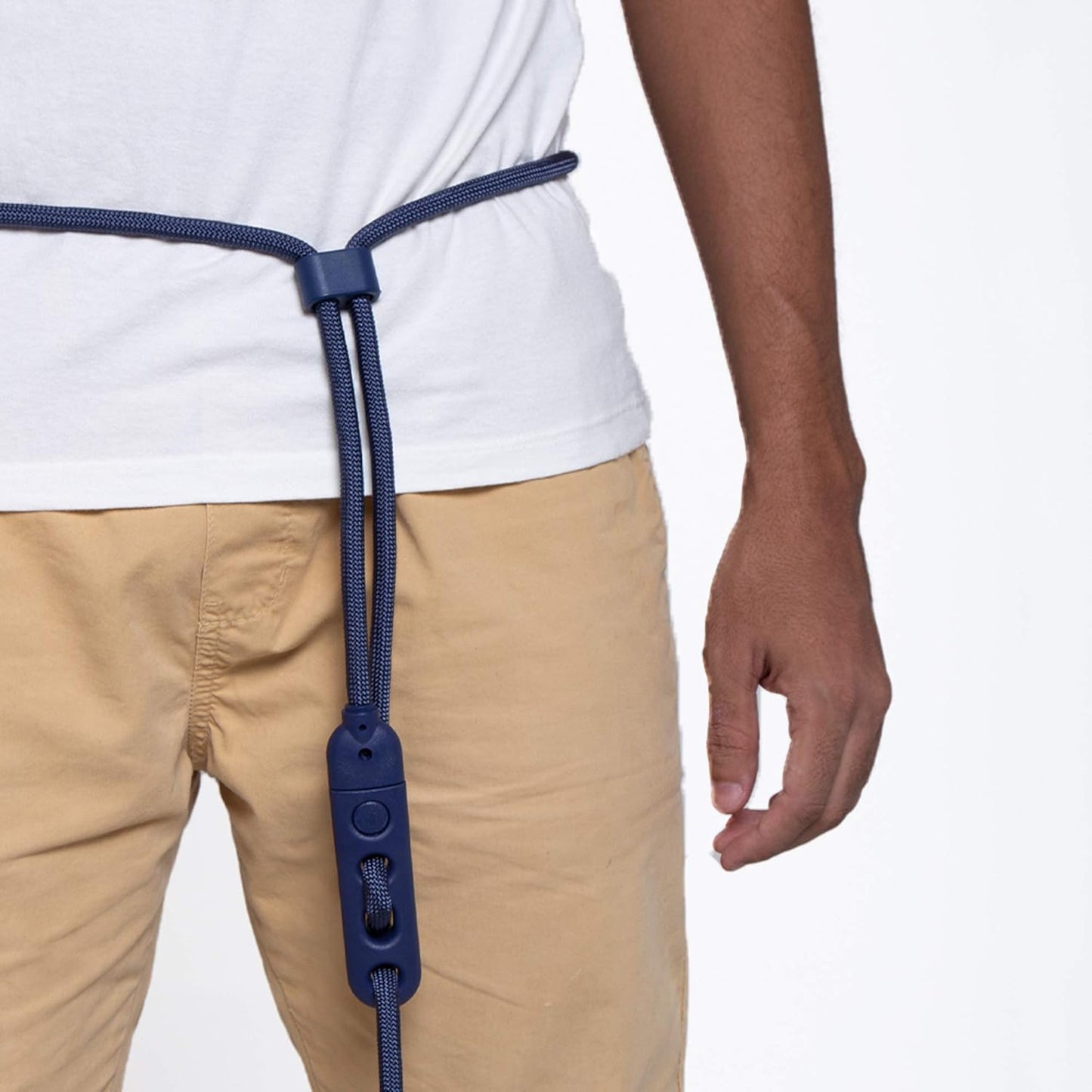Deep Blue 4-In-1 Hands-Free Dog Leash – Adjustable Reflective Rope, Crossbody, Waist, and Long Leash – Versatile, Durable, and Comfortable